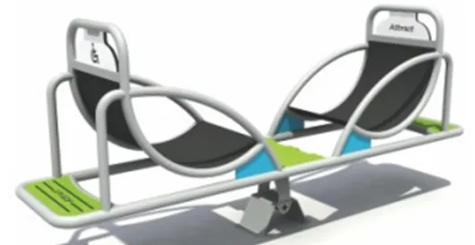 LQ-011 DOUBLE DELUXE SEESAW