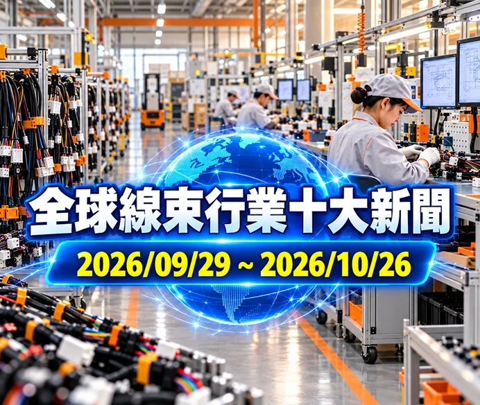 全球線束行業十大新聞 2026/09/29 ~ 2026/10/26