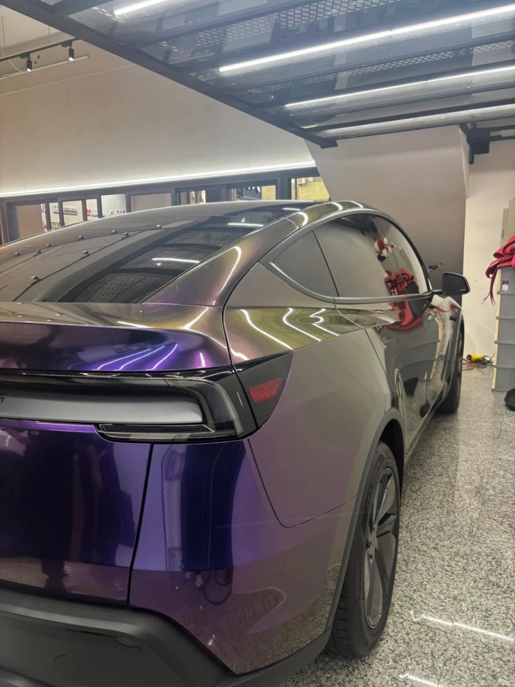 Tesla 煥新Model Y  M530 炫變幻紫