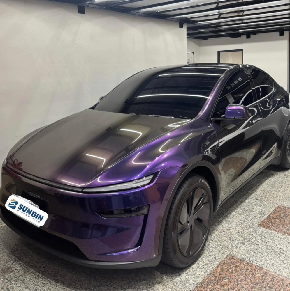 Tesla 煥新Model Y  M530 炫變幻紫