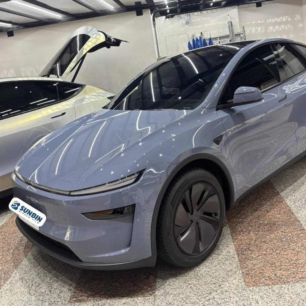 Tesla 煥新Model Y  G182 霧藍灰色
