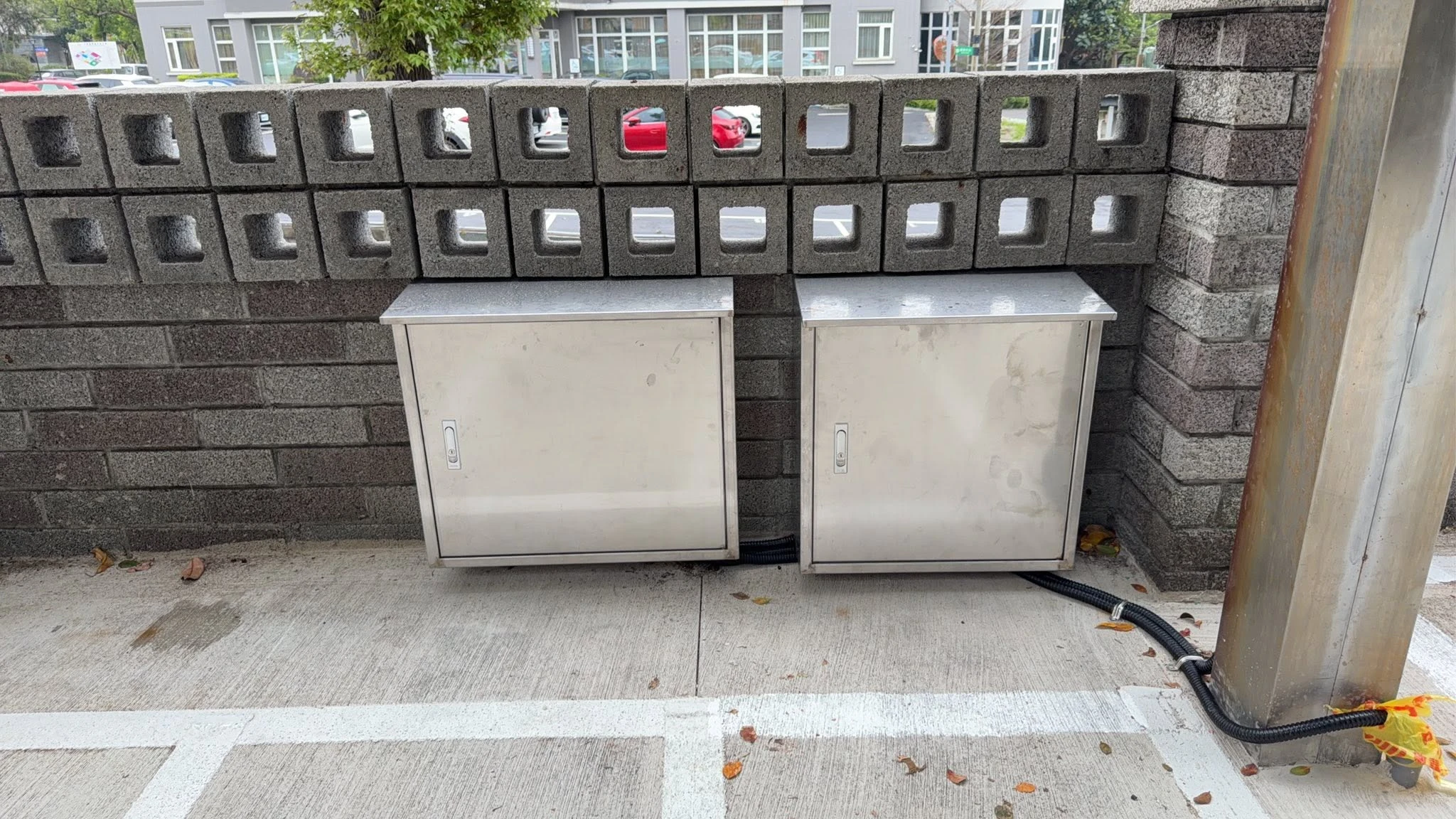台北市北投區三軍總醫院-停車場太陽能光電儲能系統已安裝完成