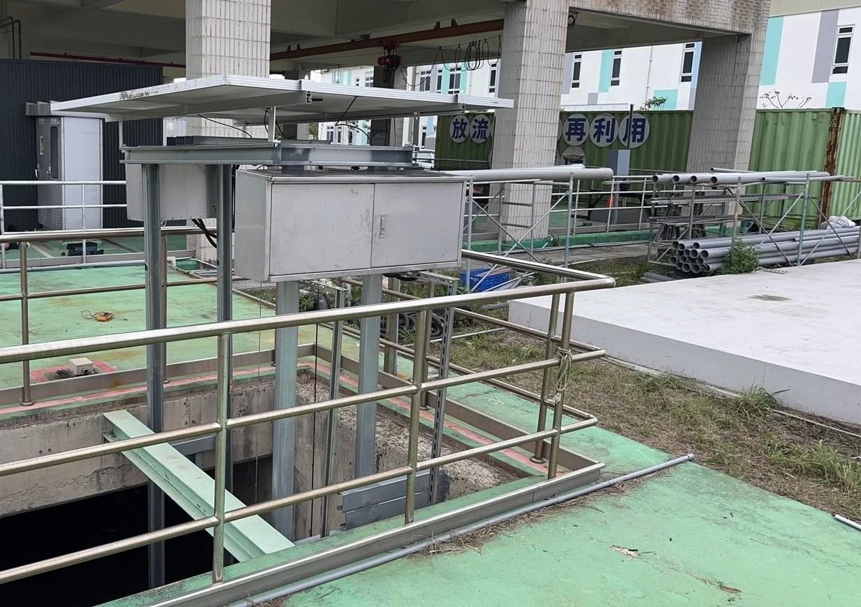 桃園水資源-小水力及太陽能光電互補系統已安裝完成