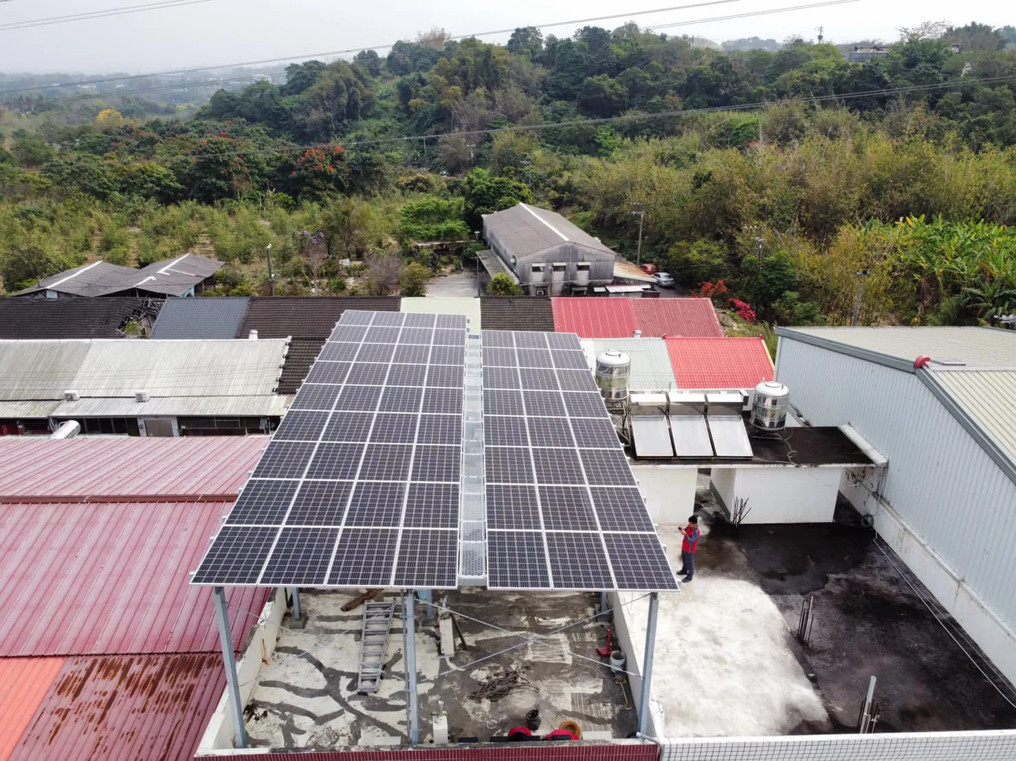 嘉義太陽能安裝∥水上19.8kw