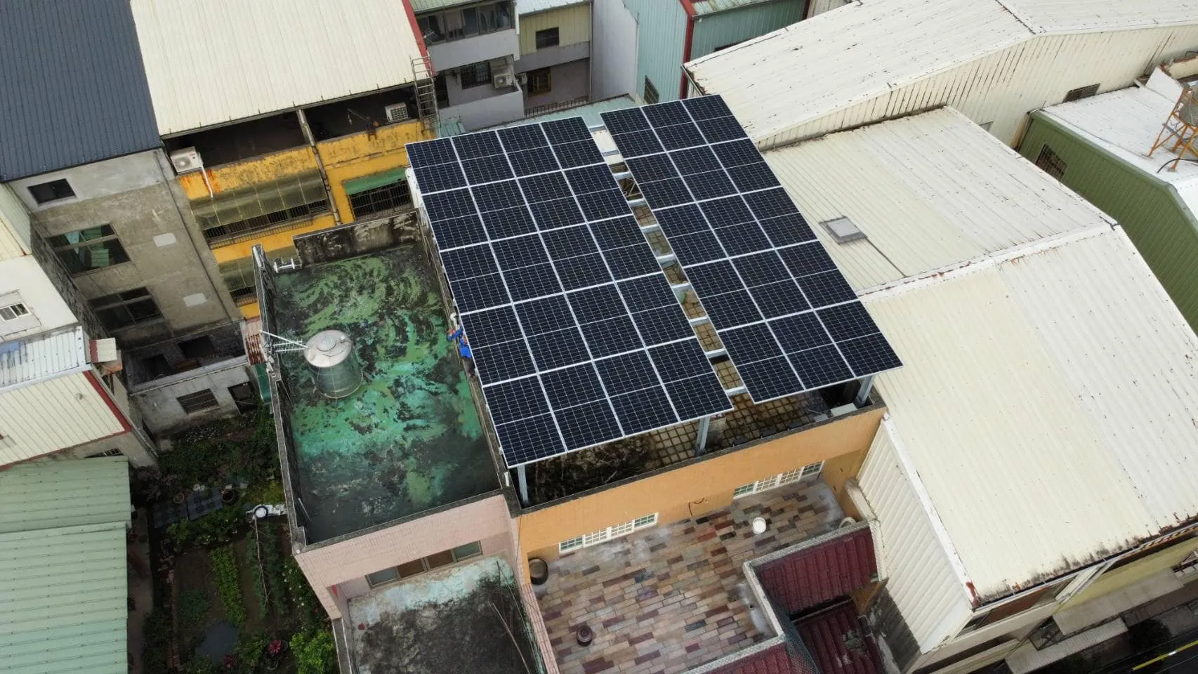 台中太陽能安裝∥16.1kw