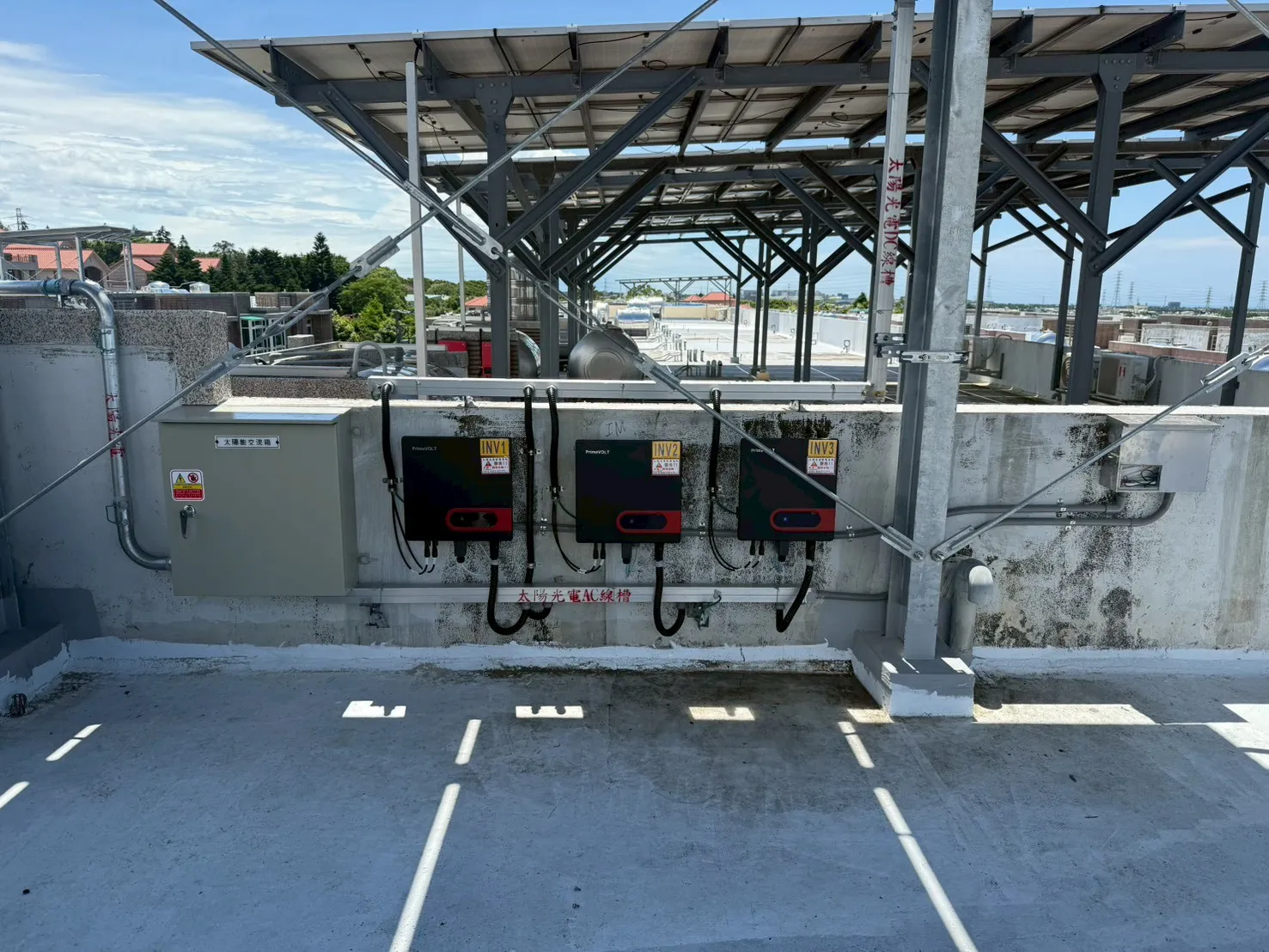 楊梅太陽能安裝&高雄太陽能安裝∥楊梅9.8kw、12.15kw、9.8kw、高雄9.5kw
