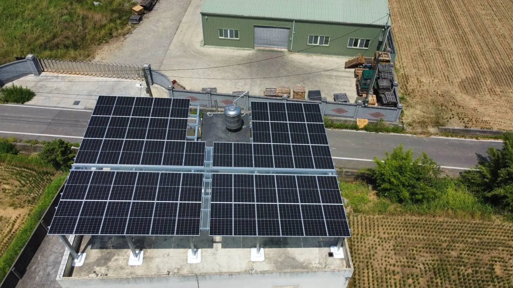 桃園太陽能安裝∥觀音19.71kw