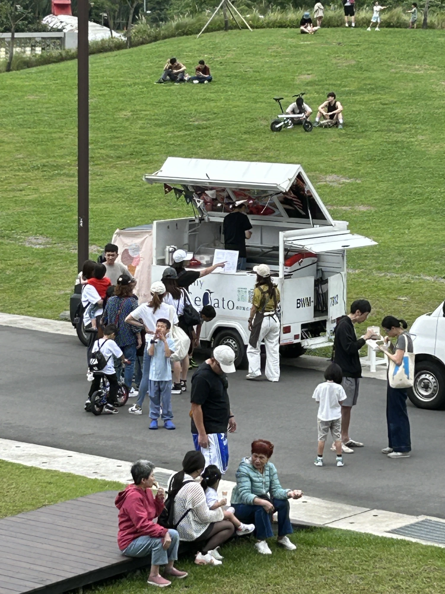 冰淇淋餐車服務