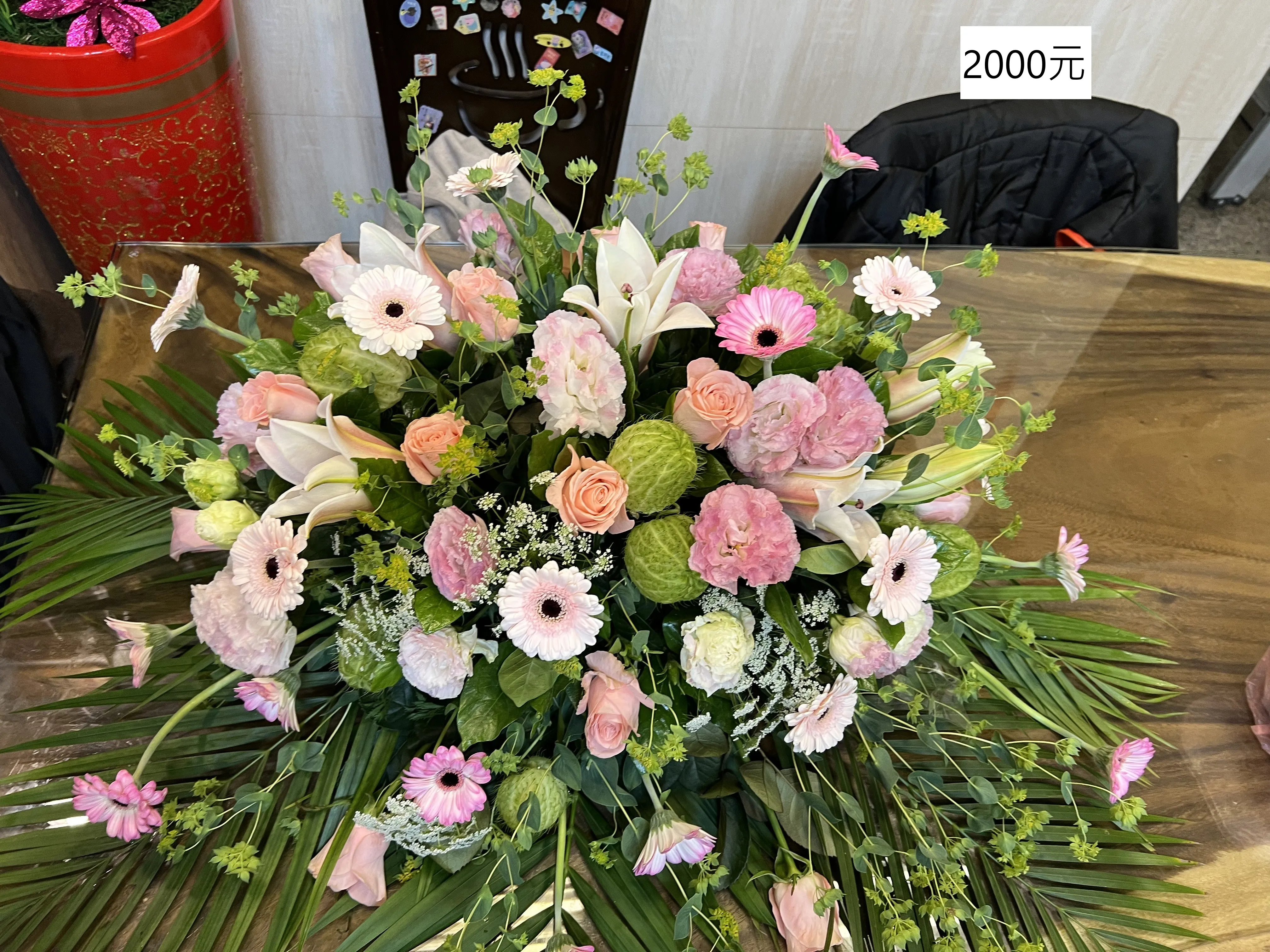鮮花桌花