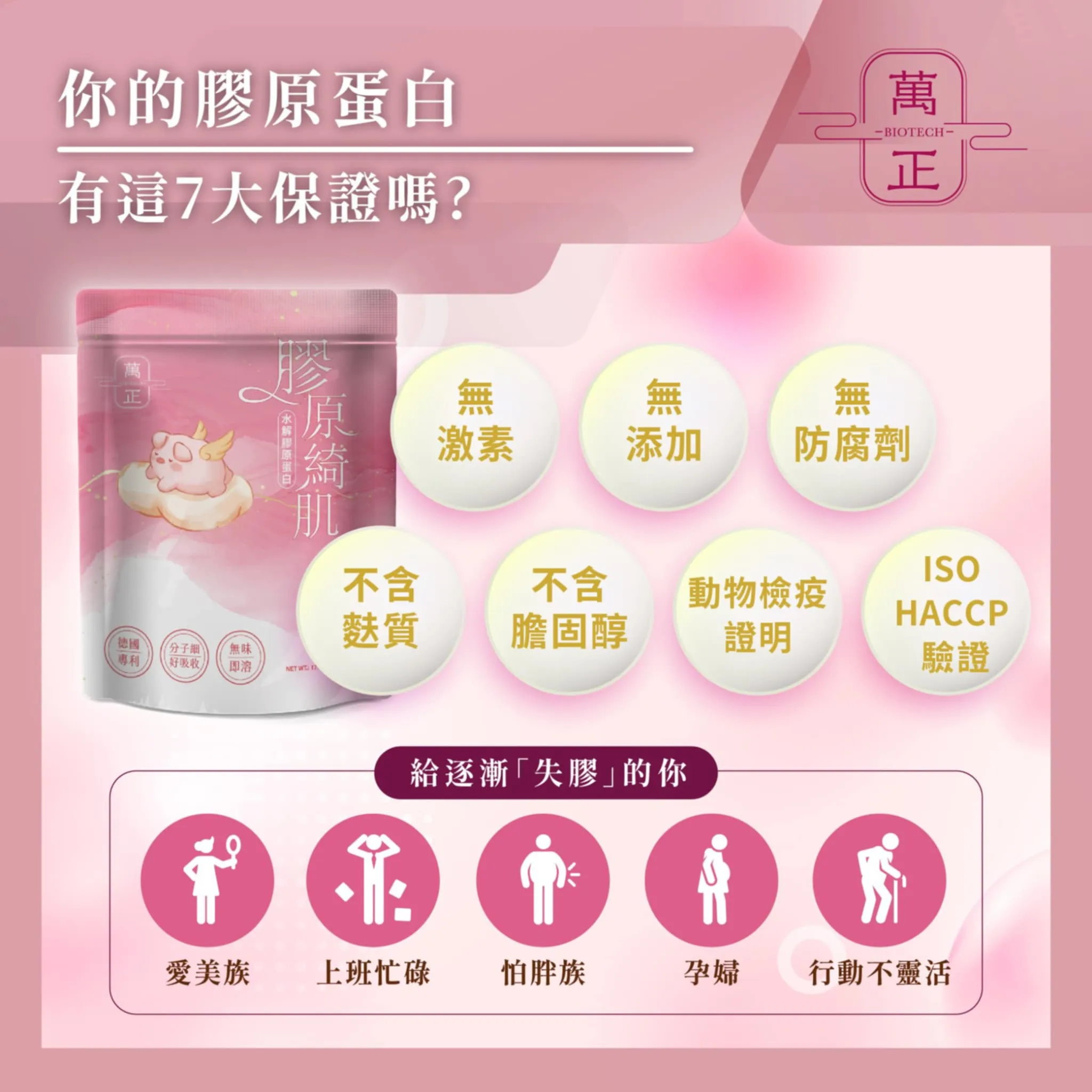 【母親節好禮-明星系列】膠原綺肌-粉紅豬 德國 GELITA專利 佳麗達豬膠原蛋白 無腥味好溶解 5包送彈力蛋白 水解膠原蛋白胜肽 水解膠原蛋白 小分子好吸收 100%純度 孕婦可用