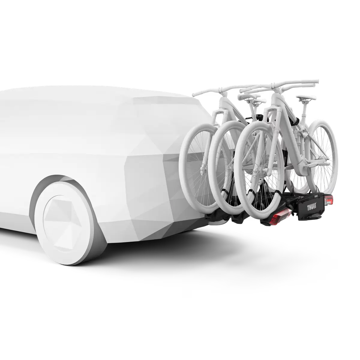Thule Epos 3 件自行車平台拖桿架可折疊