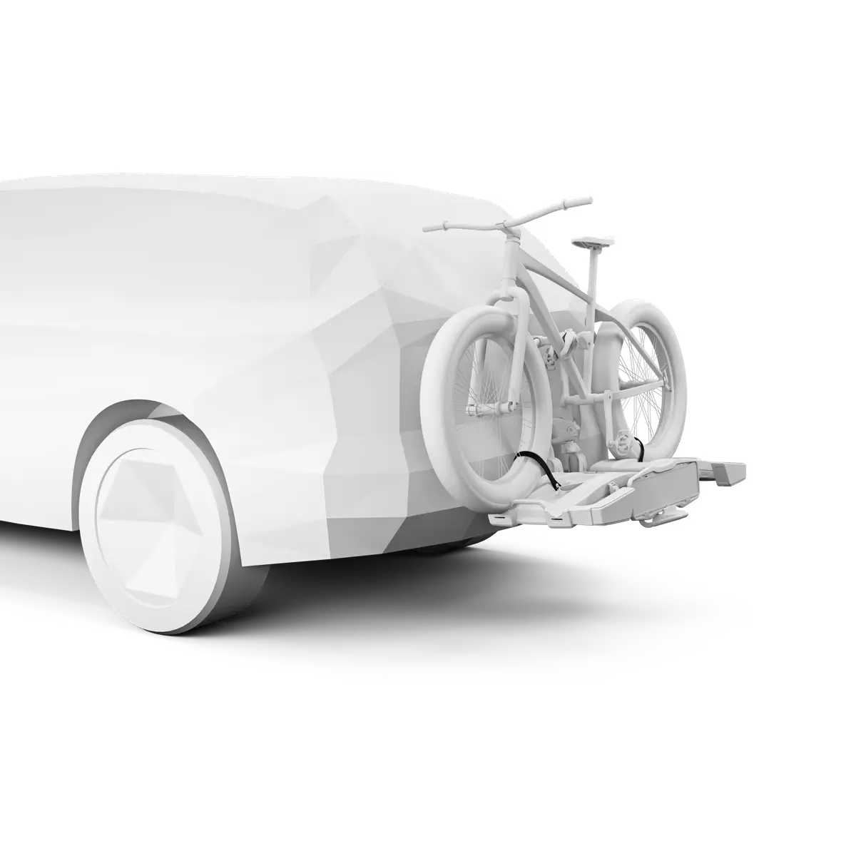Thule 胖胎自行車車輪綁帶 XXL黑