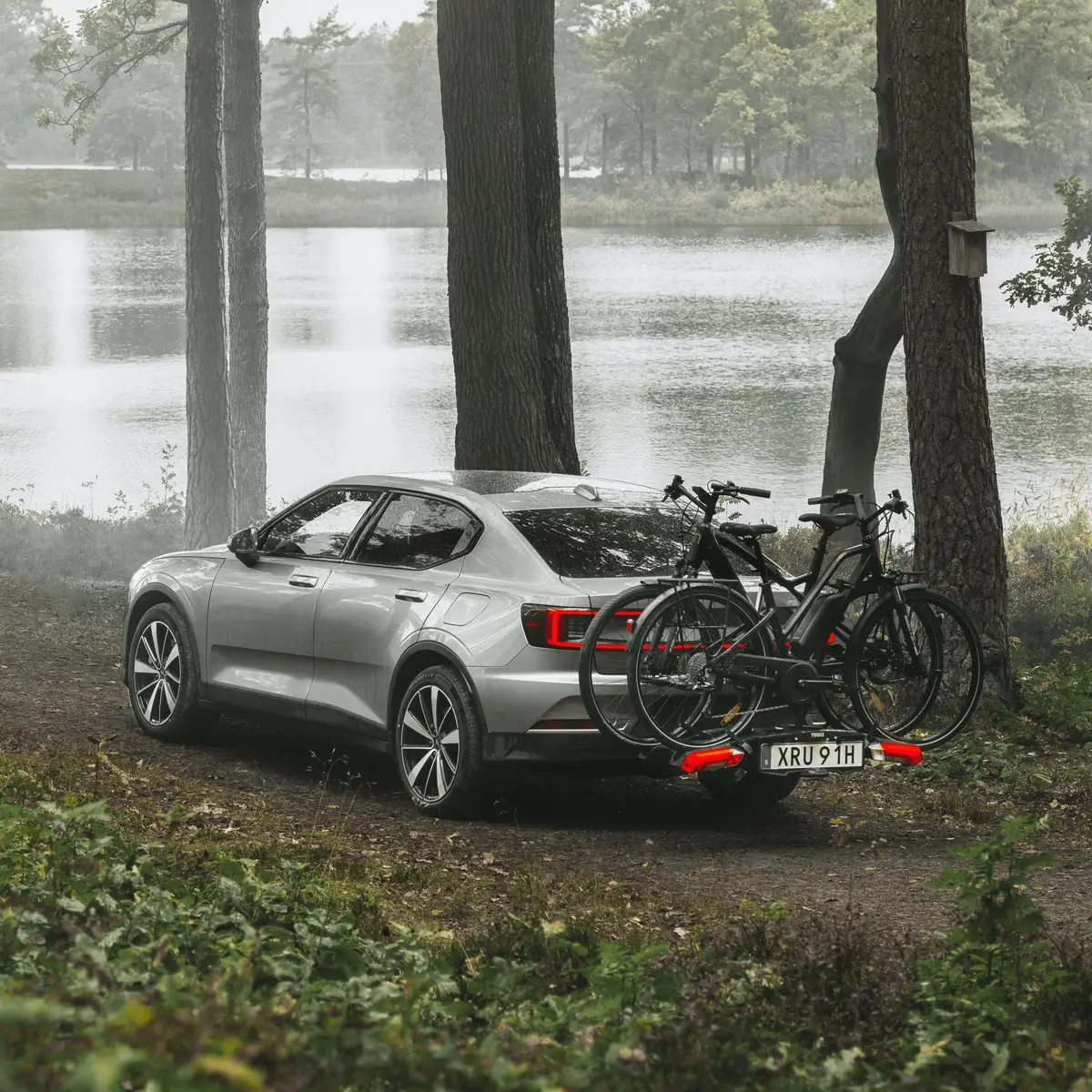 Thule Epos 3 件自行車平台拖桿架可折疊