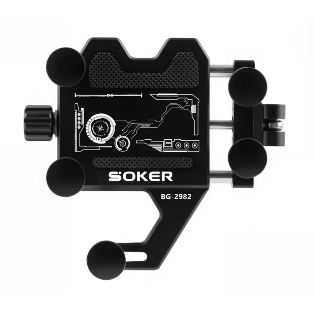 SOKER 抗震鋁合金手機架 （可旋轉）