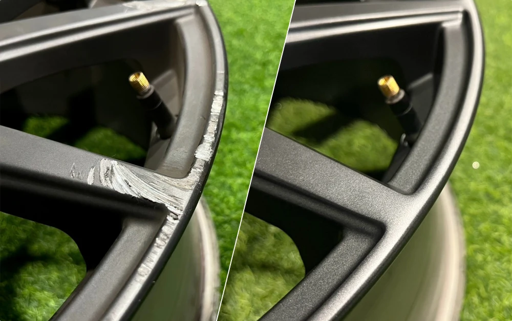 Ford Focus 原廠鋁圈「烤漆修復」
