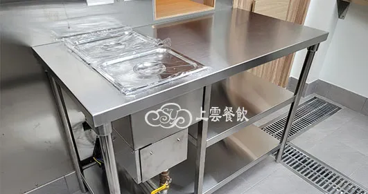 工作台下層板含保溫槽
