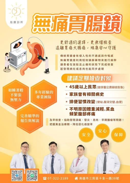 無痛胃腸鏡