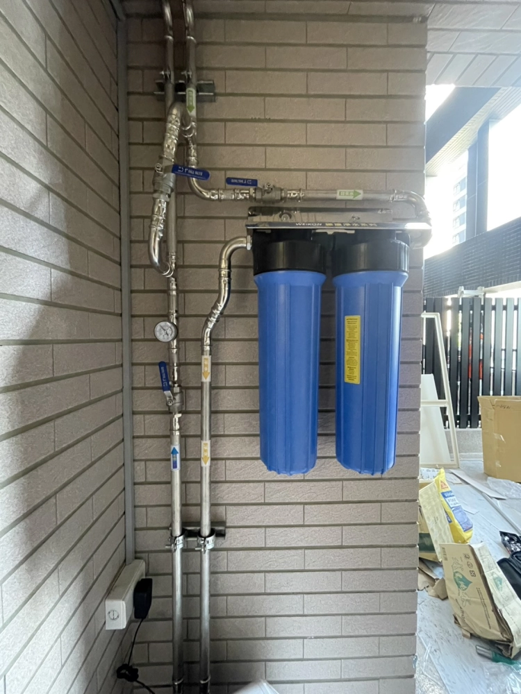 (全戶淨水) 2道大胖完工照片