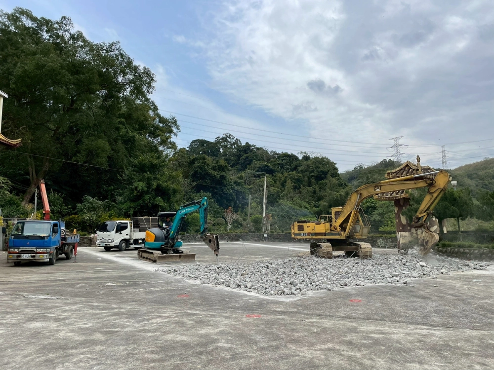 新竹頭份寺廟水土保持綠化工程