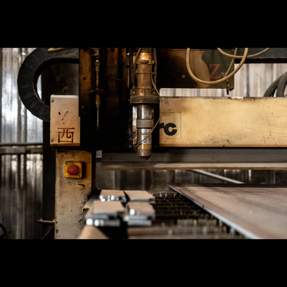 鋼板電離子切割