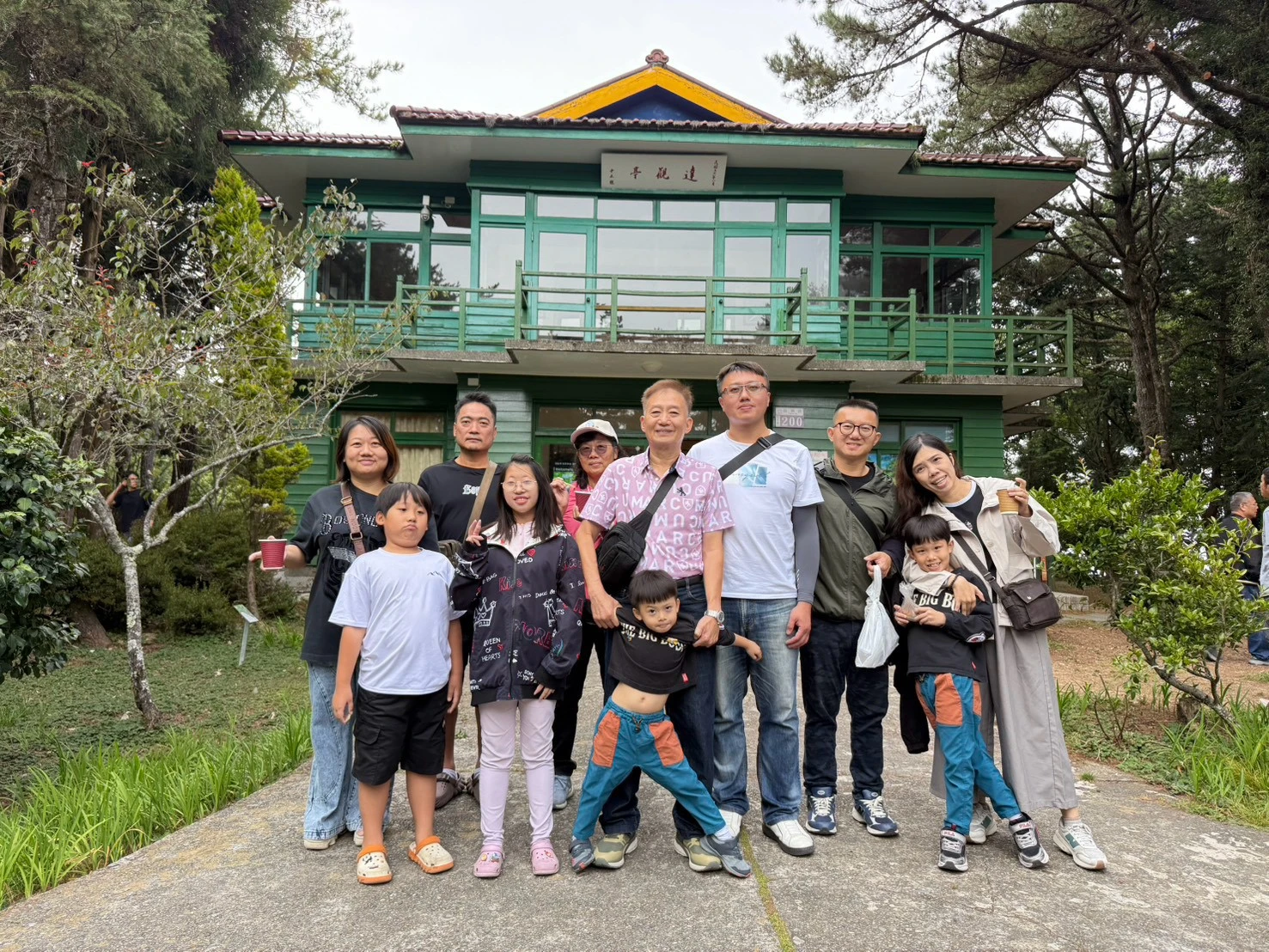 柚子旅遊三天兩夜包車行程旅客團體合照
