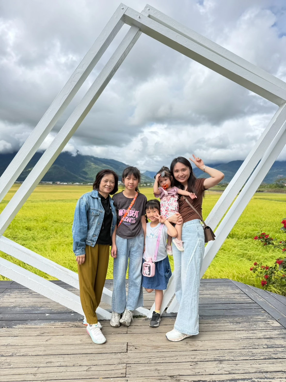 柚子旅遊台東親友同行旅行合照