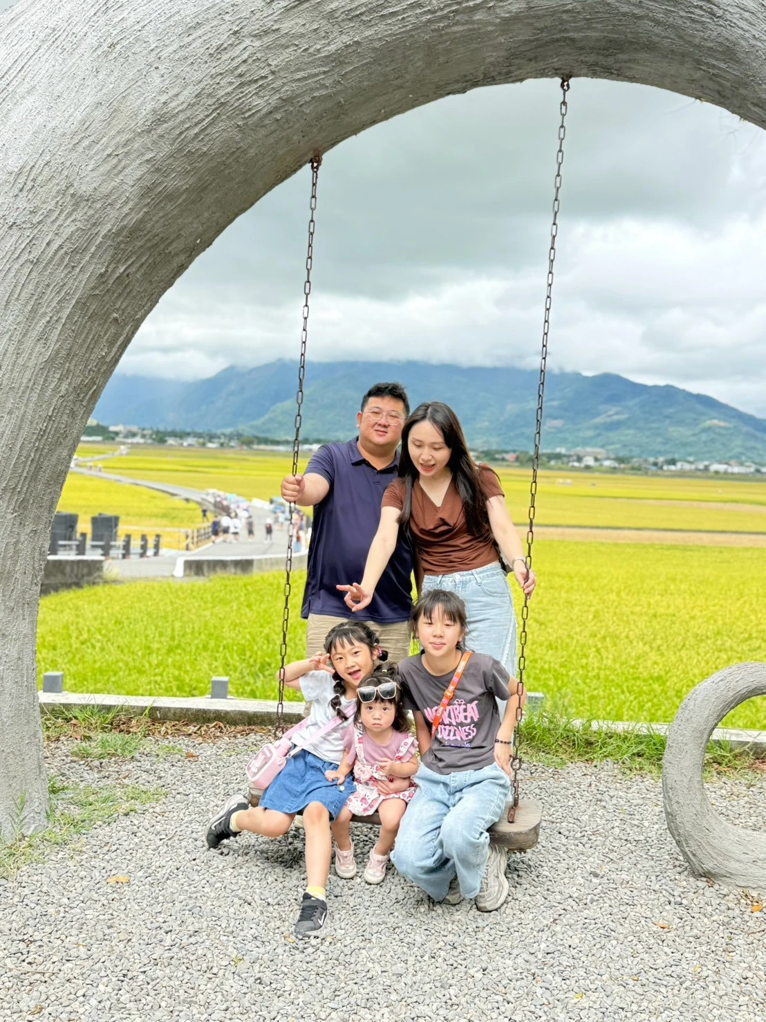 台東三日家族旅行親子合照