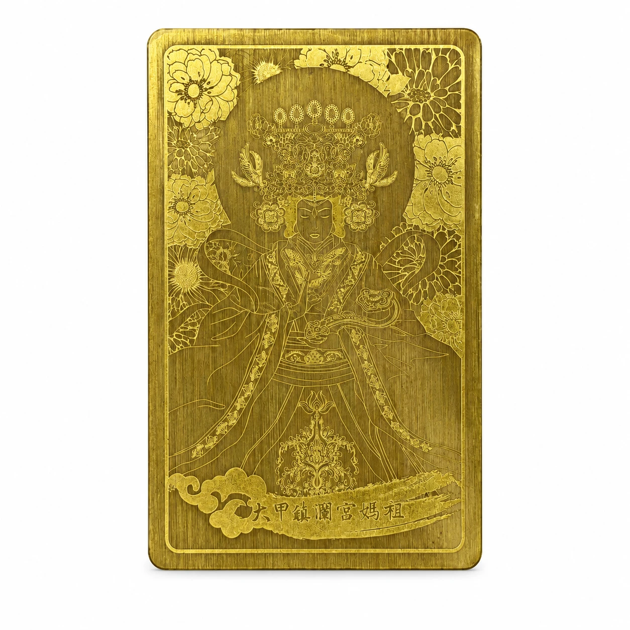 金屬卡 髮絲金 雕刻紋路
