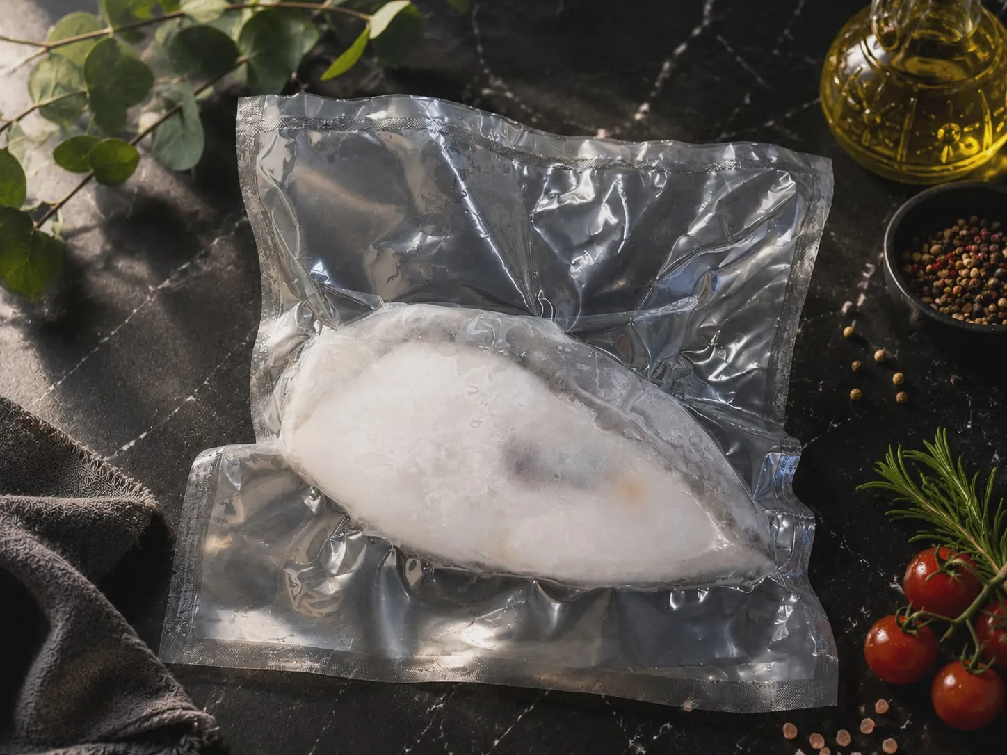 鱈魚片 (大比目魚)