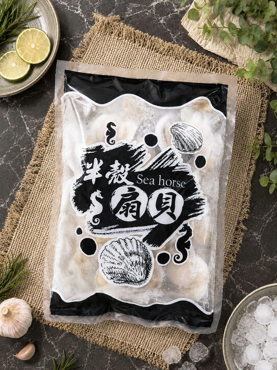 半殼扇貝