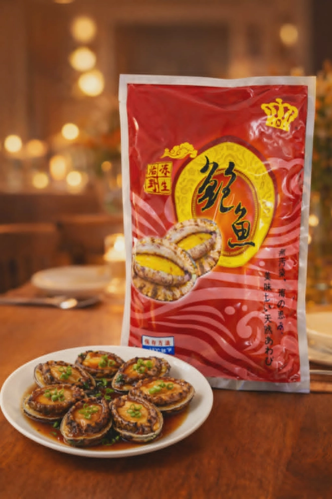 帶殼鮑魚