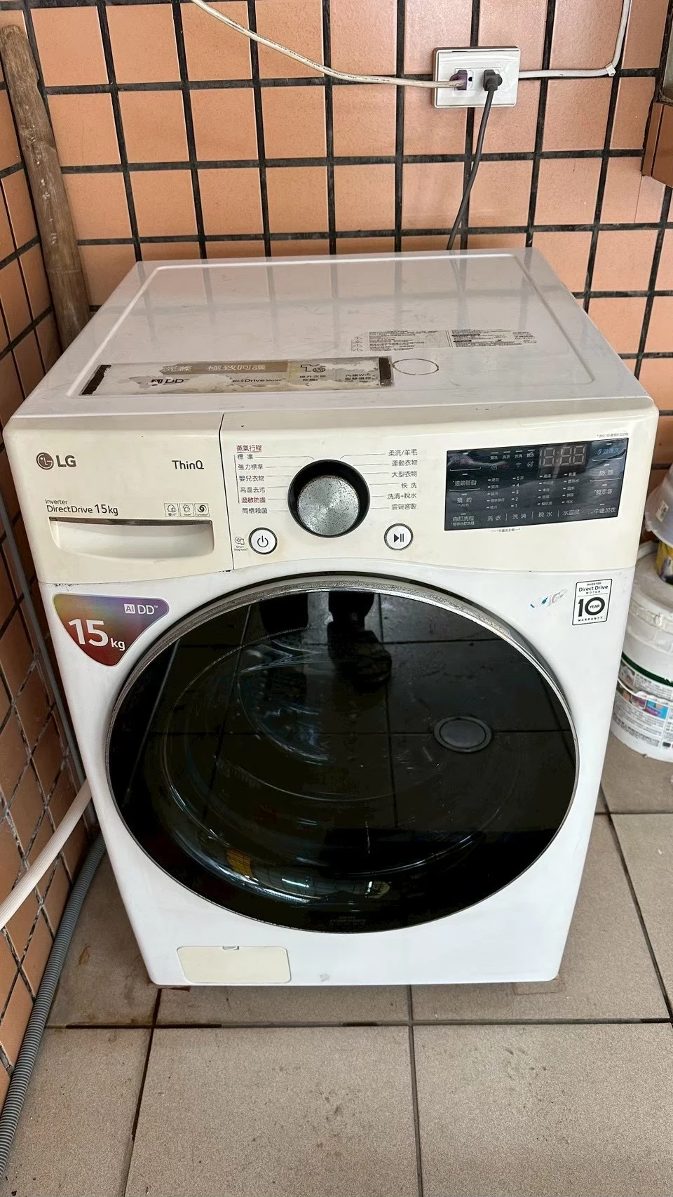 雲林縣西螺鎮LG15kg滾筒式洗衣機