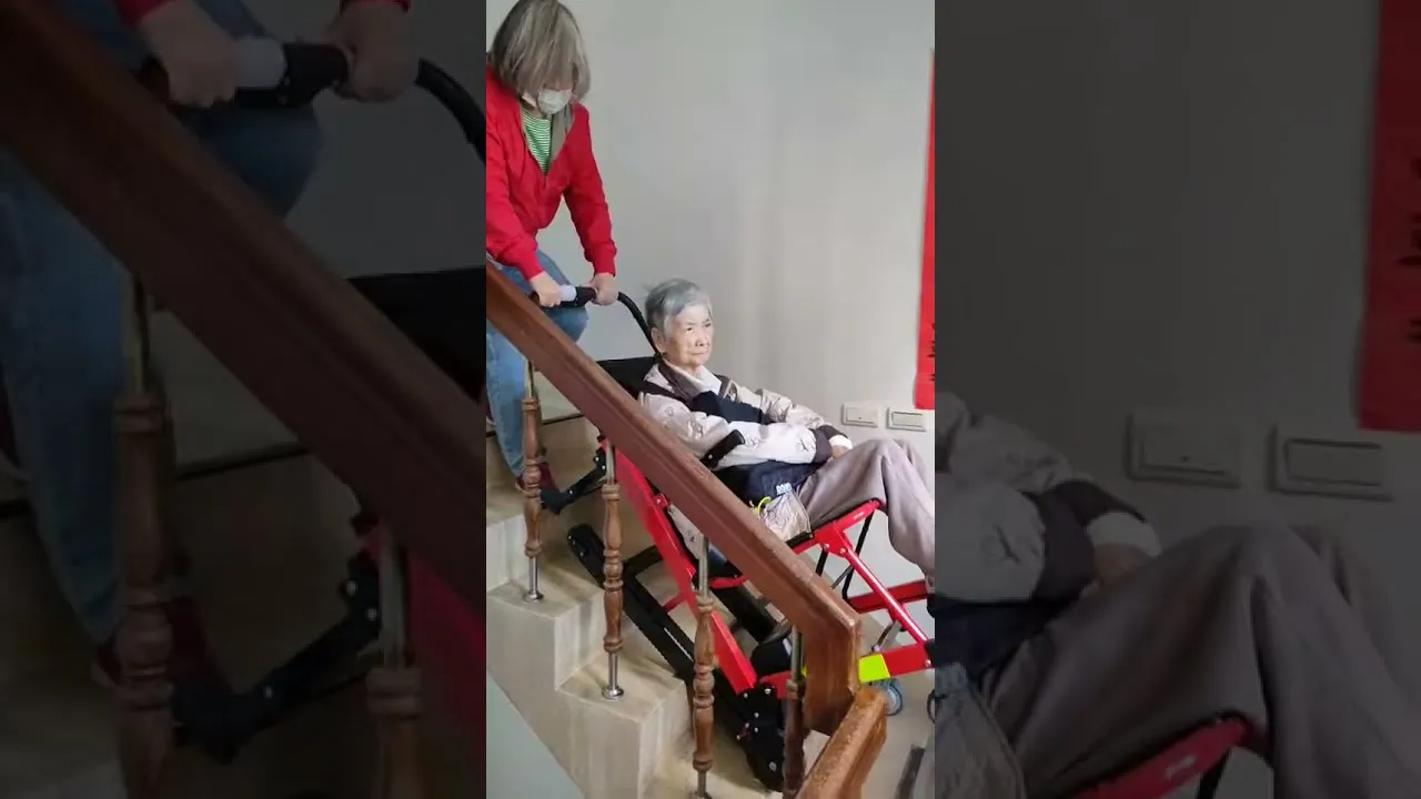 爬梯機操作