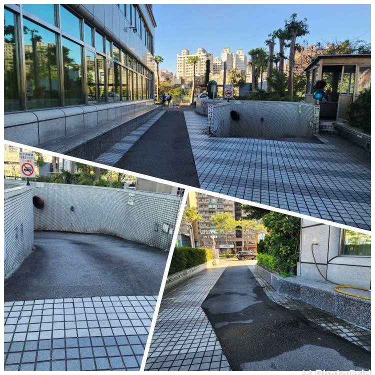 機車道與地下室坡道瀝青工程