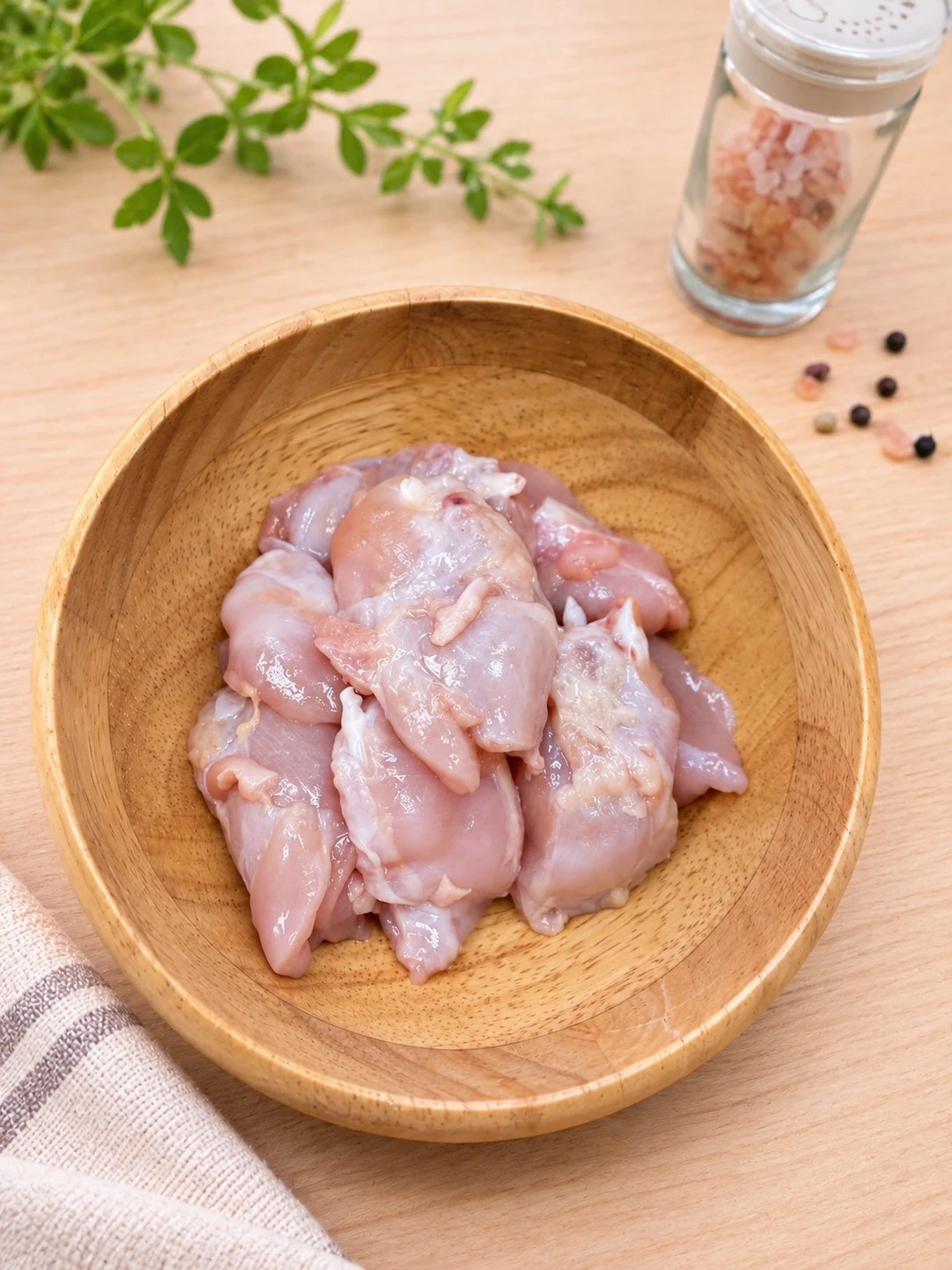土雞肩小肉