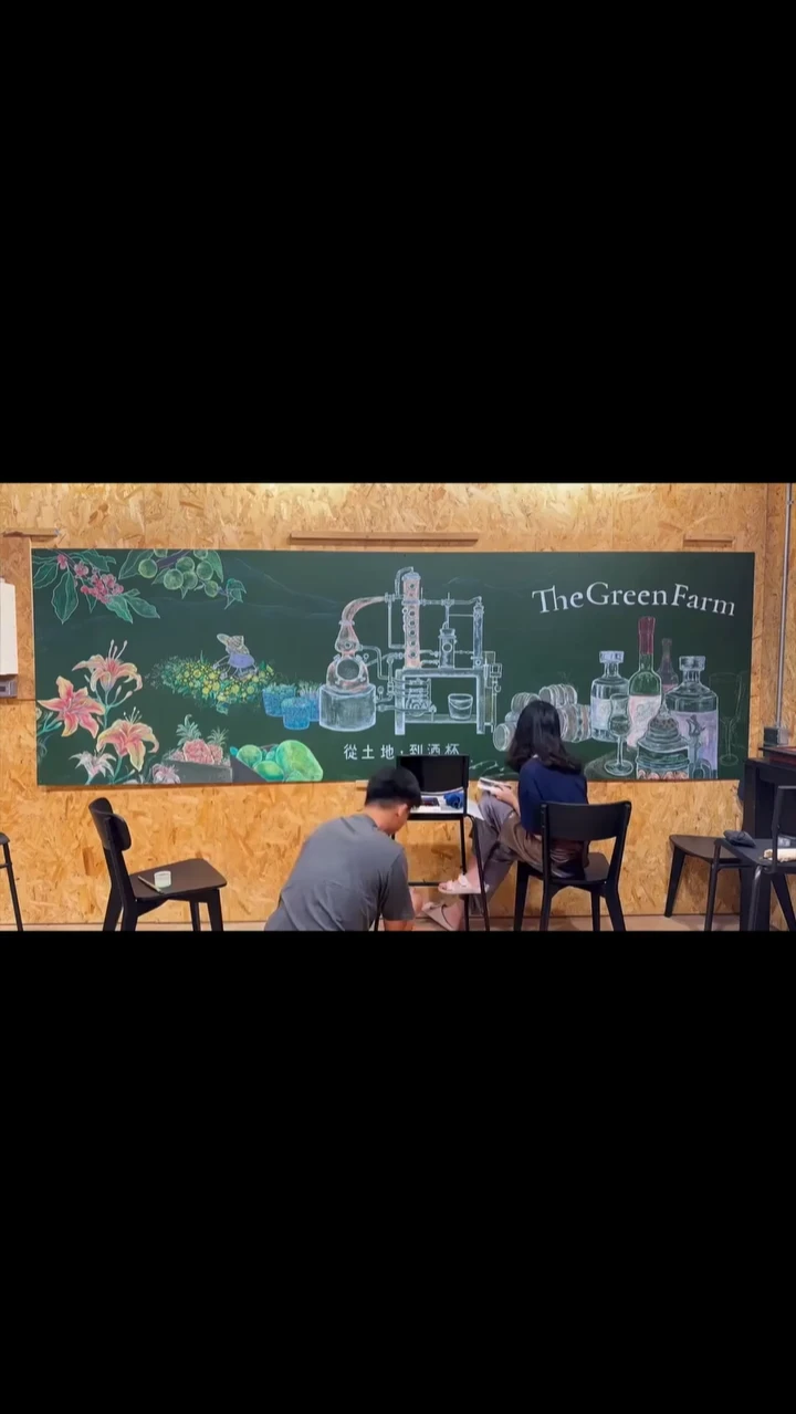 感謝 陳明禎 設計師，幫助完成這面綠點的縮影~