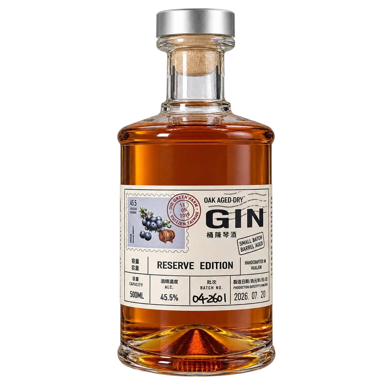 桶陳琴酒OAK AGED DRY GIN