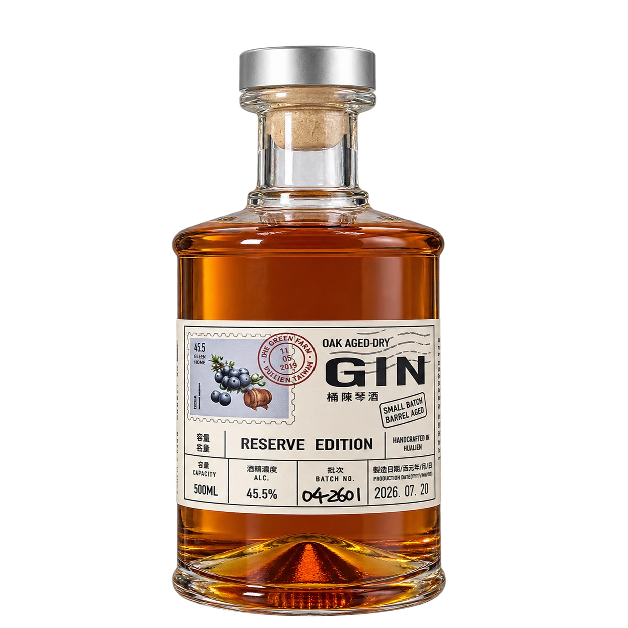 桶陳琴酒OAK AGED DRY GIN