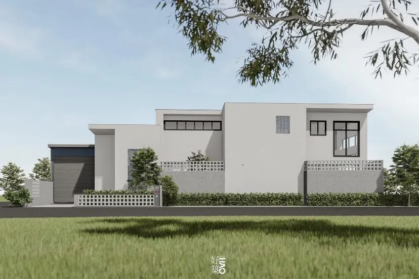 隱匿小徑中的現代合院：理想退休住宅的設計