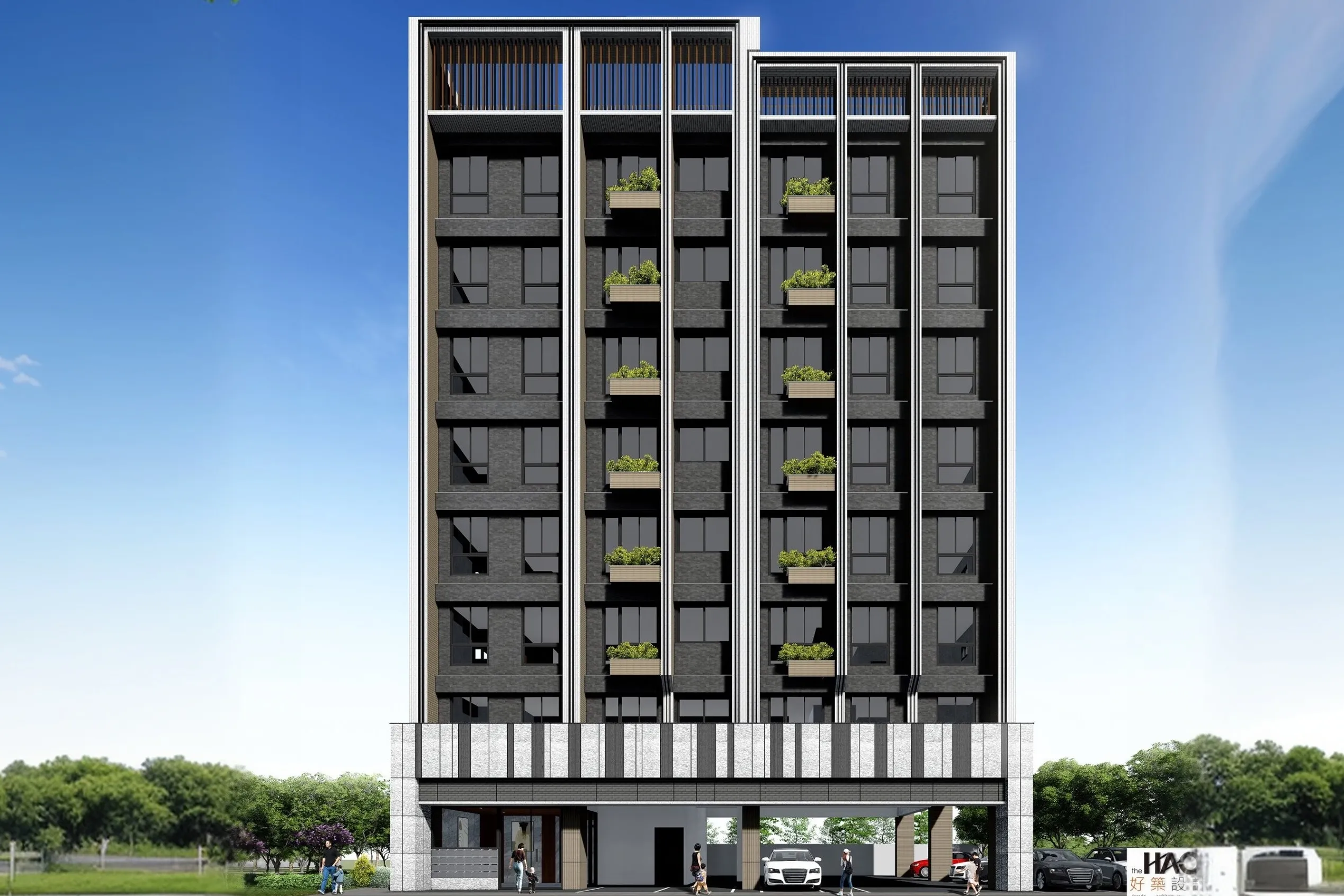 現代美學從地方起步：苑裡公寓住宅設計