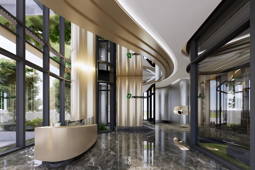 藏金 | 現代辦公室設計 | 企業總部 | 招待所設計