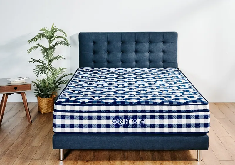 樓中樓乳膠純棉獨立筒床墊