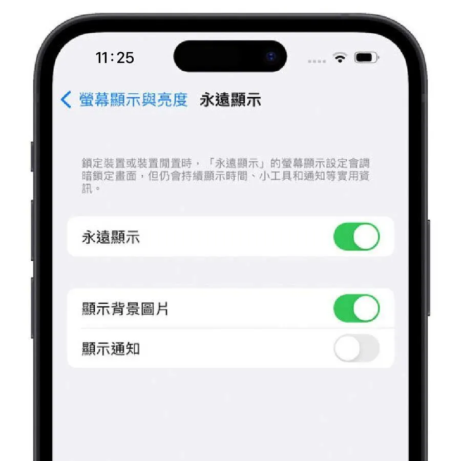 iPhone永遠顯示(AOD) 耗電怎麼辦？