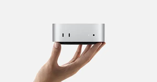 M4版Mac mini來了！蘋果新品再進化，不到1公斤超輕巧！