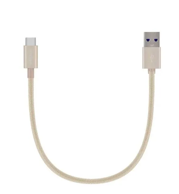 First Champion USB 3.1 Type-A 至 Type-C 數據充電線, 尼龍編織