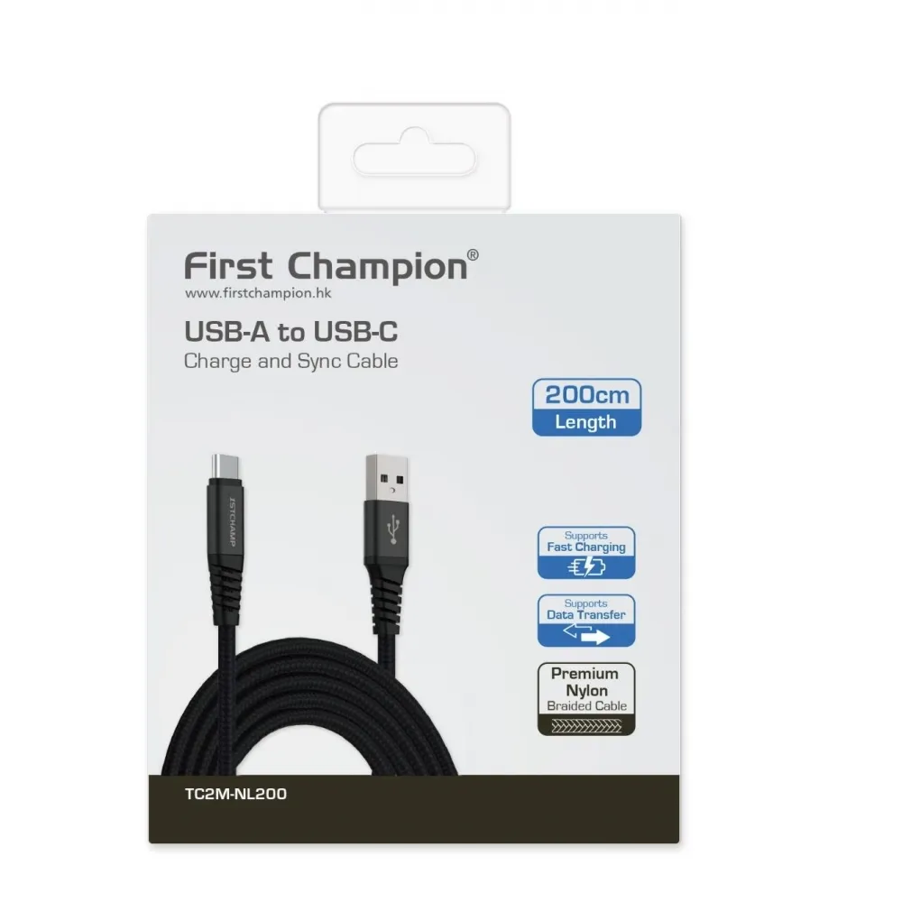 First ChampionUSB Gen1 Type-C to Type-C 100W, 5Gbp