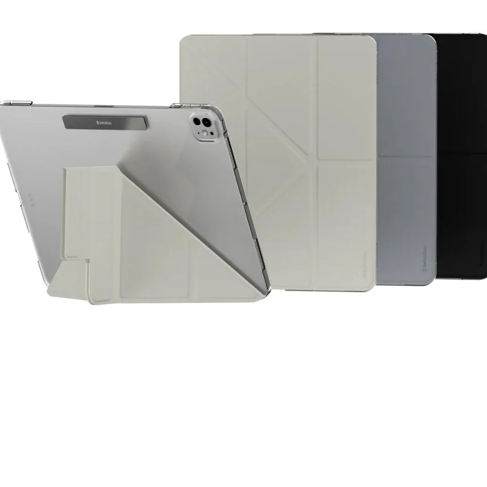 iPad Origami Nude 全方位支架透明背蓋保護套