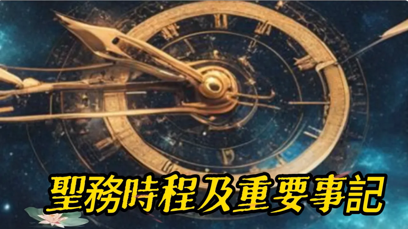 萬法歸一 渡化眾生(程老師聖務時程及重要事記)