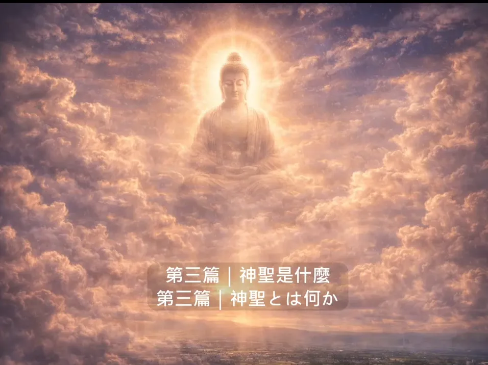 神聖職務-第三篇｜神聖とは何か