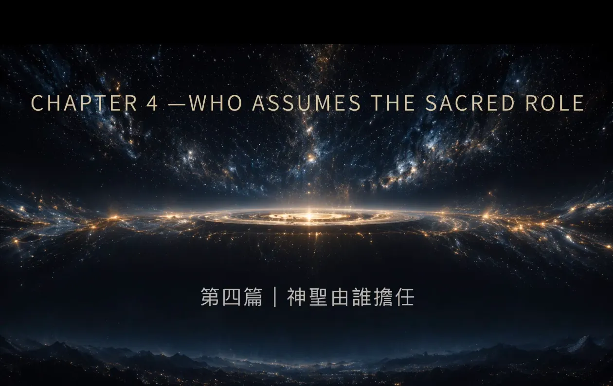 神聖職務-Chapter 4 — Who Assumes the Sacred Role